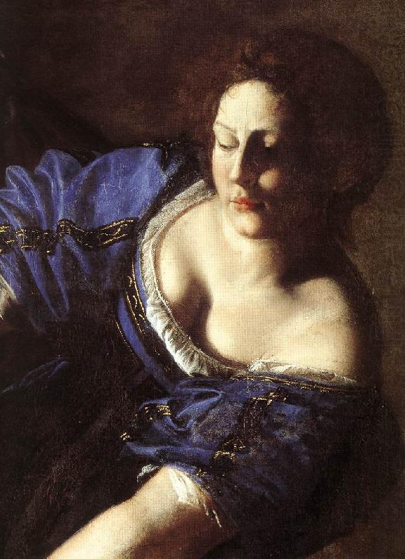 GENTILESCHI, Artemisia Judith Beheading Holofernes (detail) sdg